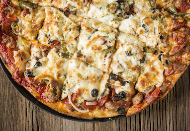 Order Classic Combo Pizza food online from Rosati's Pizza store, Gilberts on bringmethat.com