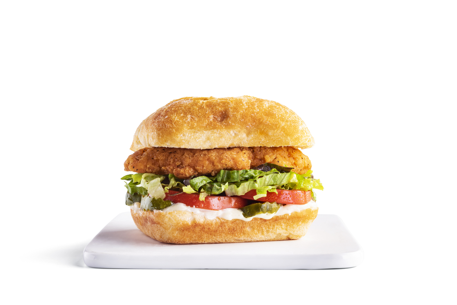 Order Spicy Chicken Sandwich food online from Cafe Zupas store, Nampa on bringmethat.com