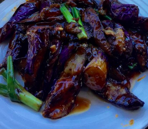 Order 64. Eggplant in Garlic Sauce food online from Precious Chinese And Japanese store, Hoboken on bringmethat.com