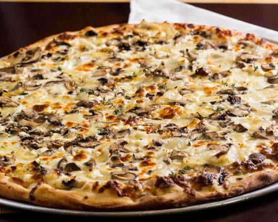 Order 10'' (personal size) Tuscan Mushroom Veggie Pizza food online from Zpizza store, San Diego on bringmethat.com