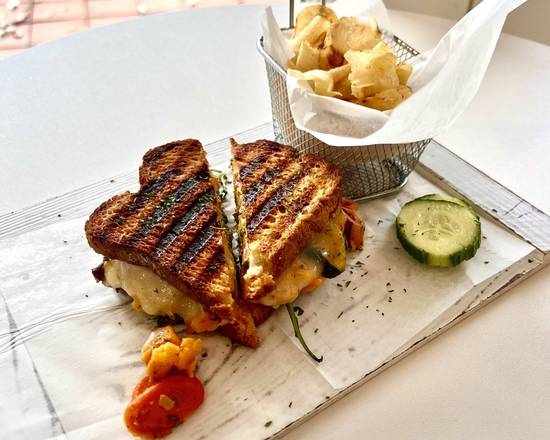 Order Roasted Veggie Toastie food online from Cafe I Am store, Sandy Springs on bringmethat.com