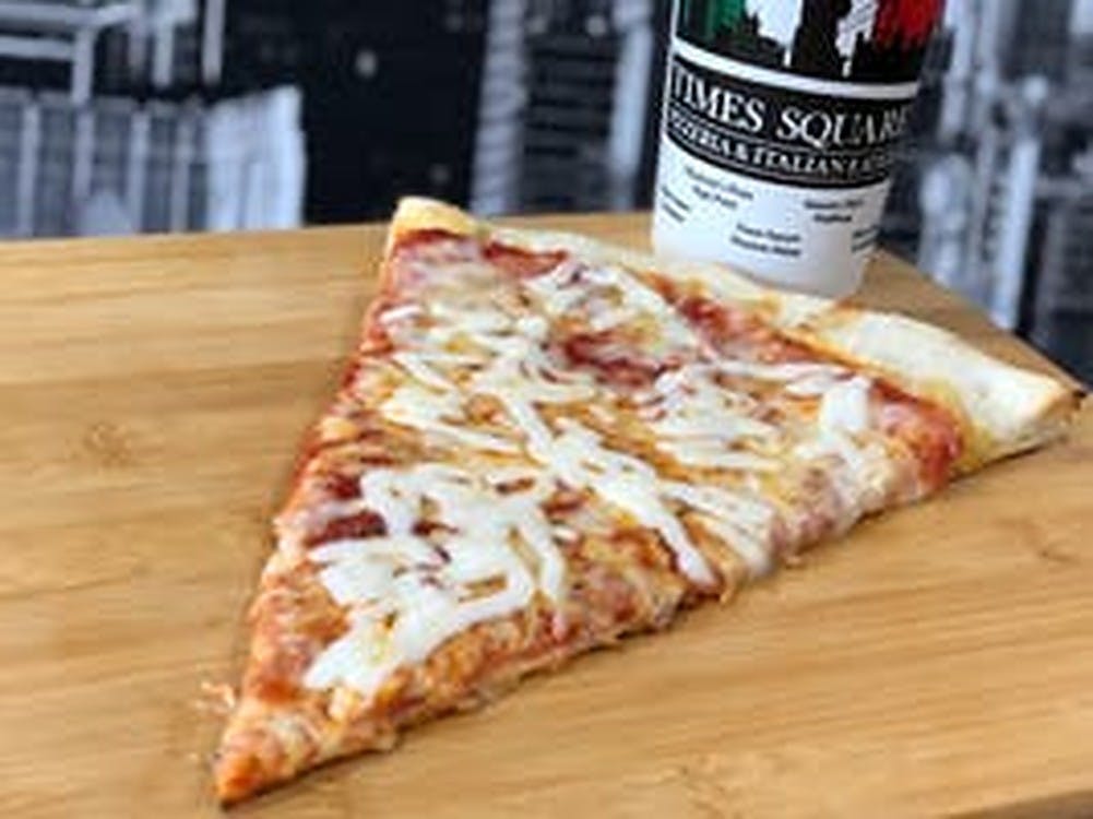 Order Cheese Pizza Slice - Slice food online from Times Square Pizza store, Asheboro on bringmethat.com