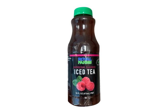 Order Royal Farms Raspberry Iced Tea (Pint) food online from Royal Farms store, Baltimore on bringmethat.com