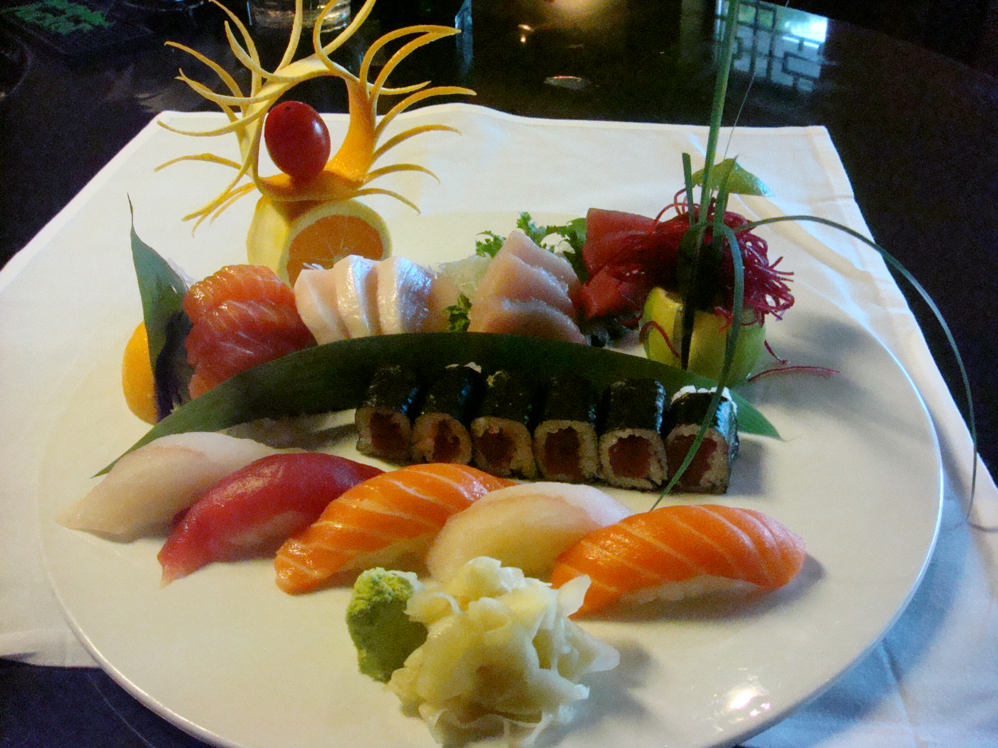 Order Sushi and Sashimi Combination food online from Fujiyama Mama store, Westfield on bringmethat.com