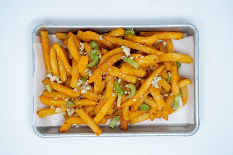 Order Buffalo Blue Cheese Fries food online from Beerhead Bar & Eatery store, Westerville on bringmethat.com