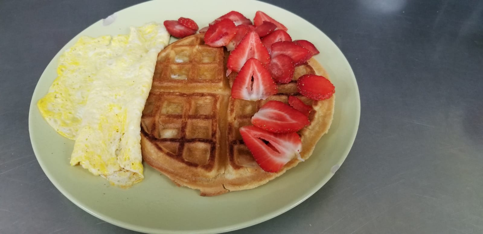 Order Waffle food online from Aminas Cafe store, Bronx on bringmethat.com