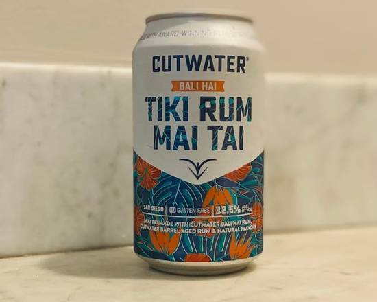 Order Tiki Rum Mai Tai | Cutwater Can food online from Pacific Catch store, Campbell on bringmethat.com