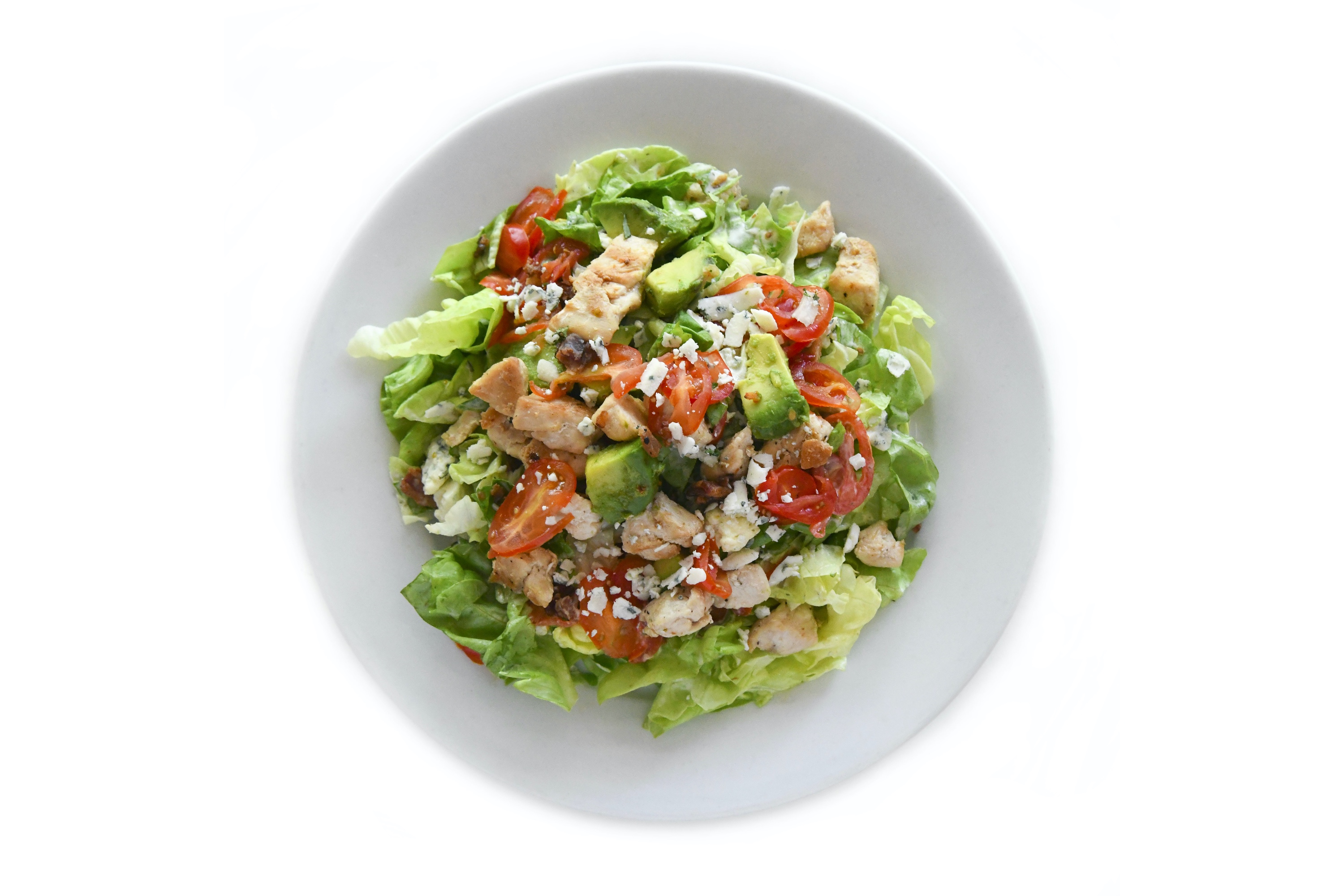 Order Cobb Salad Lunch food online from Blu Jam Cafe store, Los Angeles on bringmethat.com