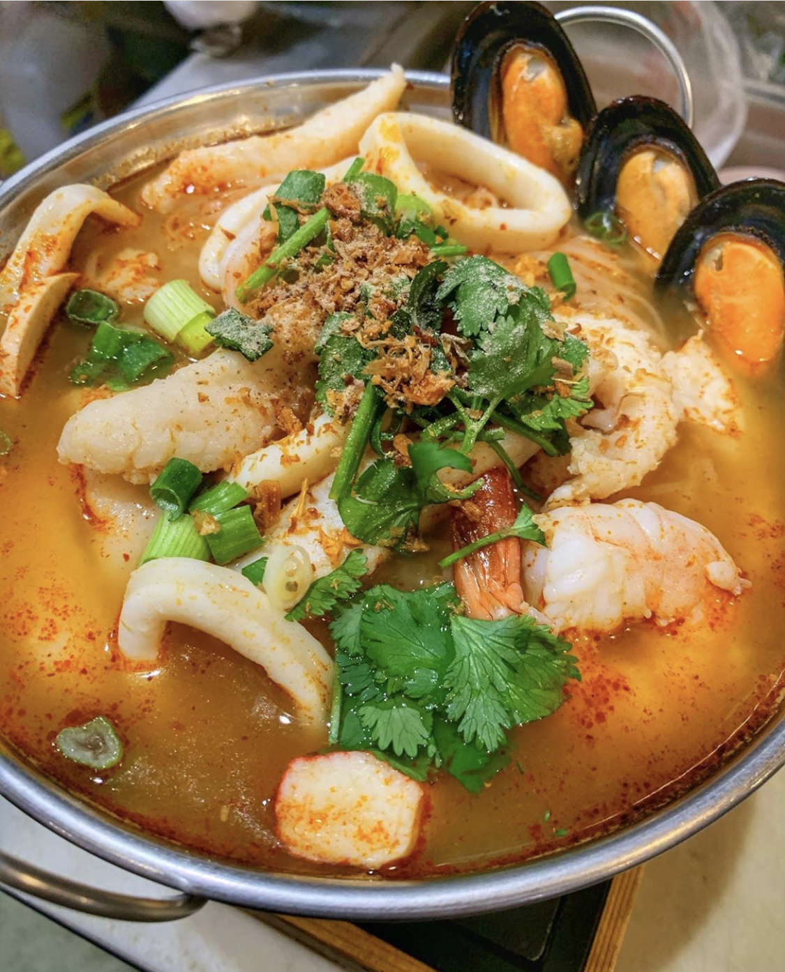 Order Tom Yum Noodle Soup food online from Chim! Thai Street Food store, Pasadena on bringmethat.com