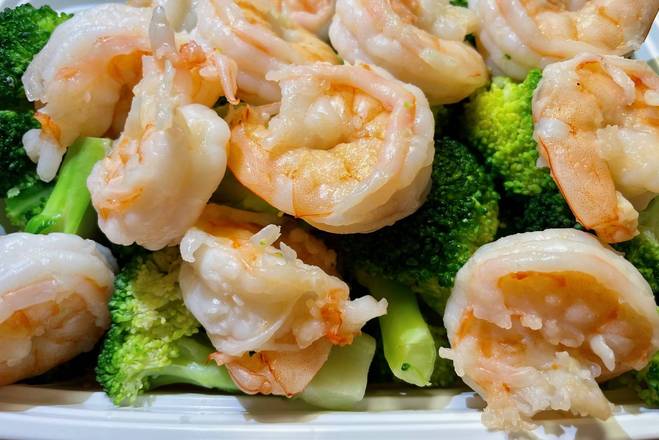 Order Steamed Shrimp with Broccoli food online from Sui Min House store, Paterson on bringmethat.com