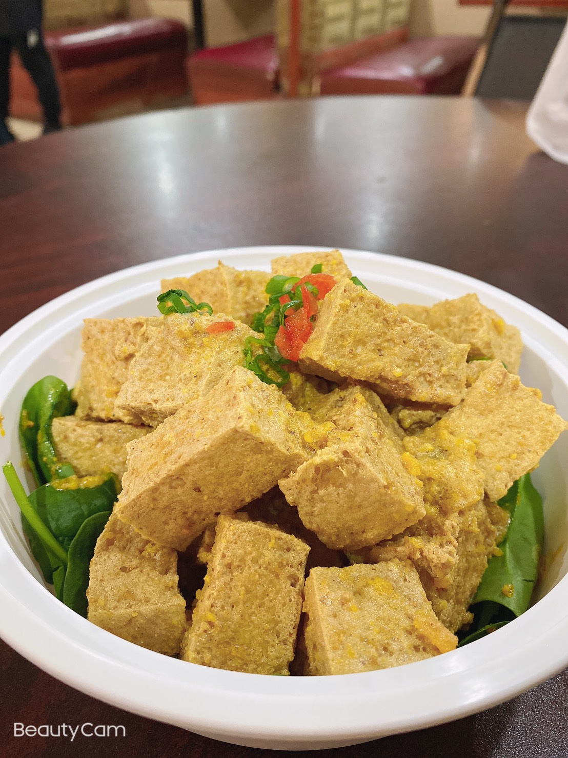 Order V7. Golden Sand Tofu金沙豆腐 food online from Jians Kitchen store, Pittsburgh on bringmethat.com