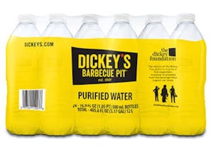 Order Dickey's Bottled Water 24 Ct Case food online from Dickey's Barbecue Pit - Austin Bluffs store, Colorado Springs on bringmethat.com