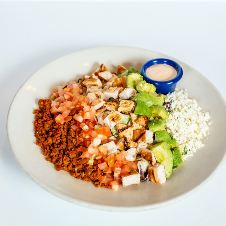 Order Mexican Cobb Salad food online from El Fenix store, Waxahachie on bringmethat.com