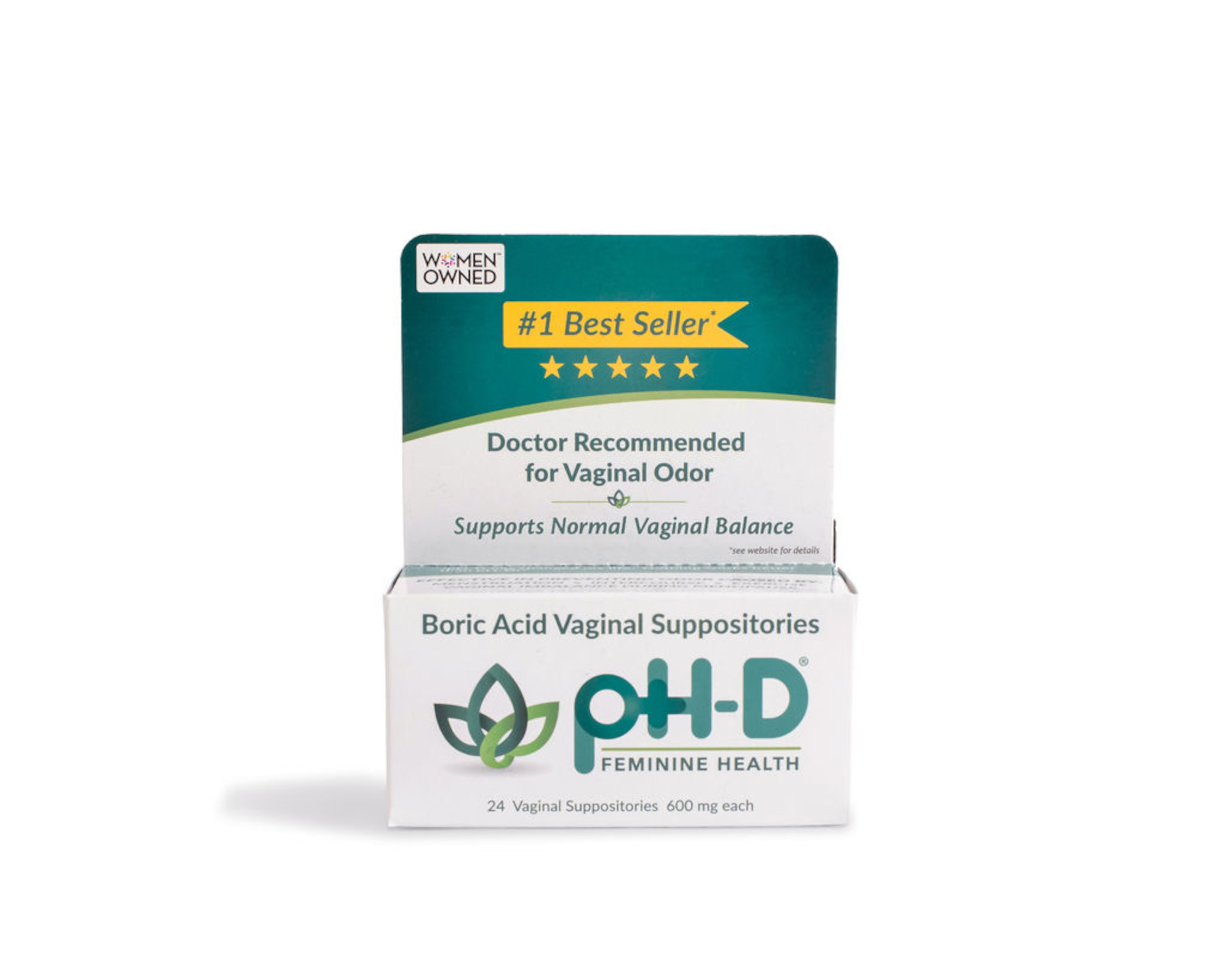 Order ph-D Boric Acid Vaginal Suppositories - 24 ct food online from Rite Aid store, Aston on bringmethat.com