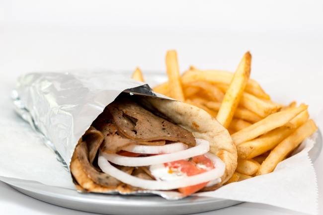 Order GYRO1 food online from Hightower Cafe store, Houston on bringmethat.com