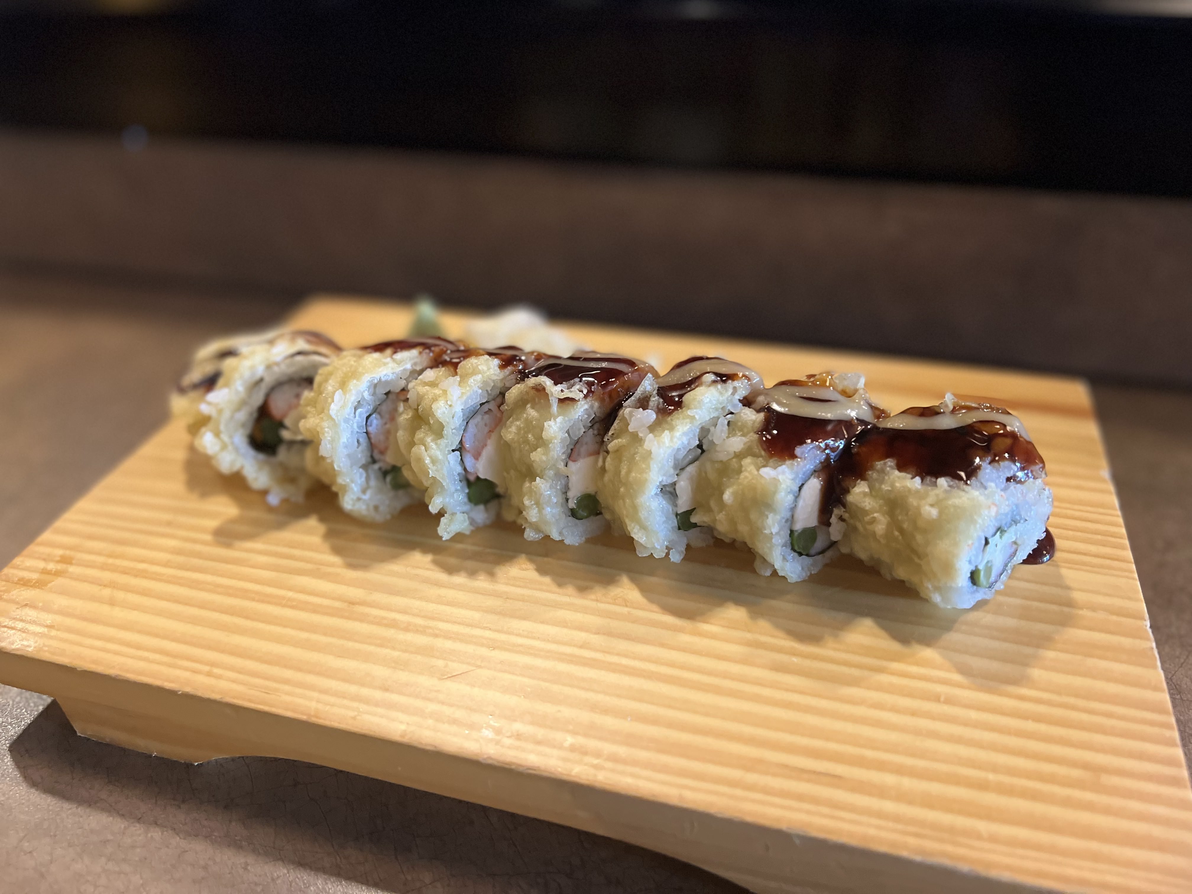 Order Tiger Roll food online from Bluefin Steak House & Sushi store, Howell on bringmethat.com
