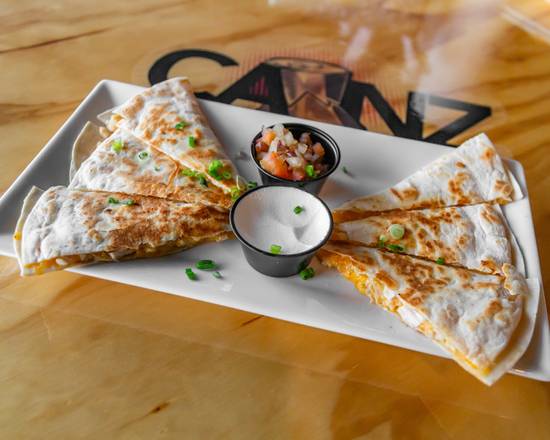 Order Cans Quesadillas food online from Canz Bar & Grill Bohemia store, Bohemia on bringmethat.com