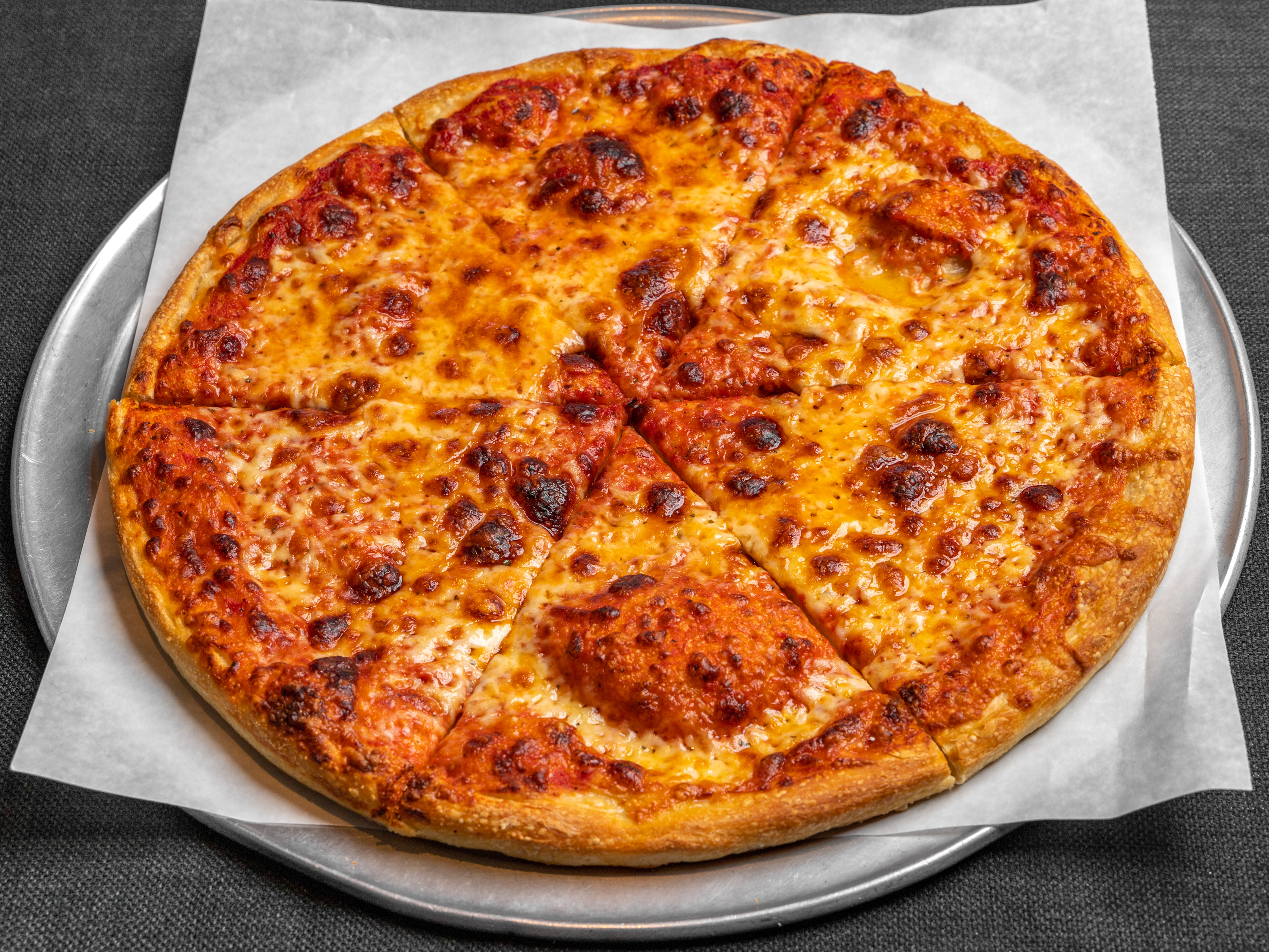 Order Cheese Pizza food online from Kendall House Of Pizza store, Cambridge on bringmethat.com