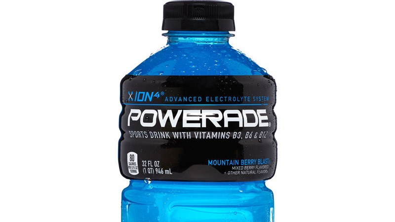 Order Powerade Mountain Blast 28 oz food online from Rebel store, Las Vegas on bringmethat.com