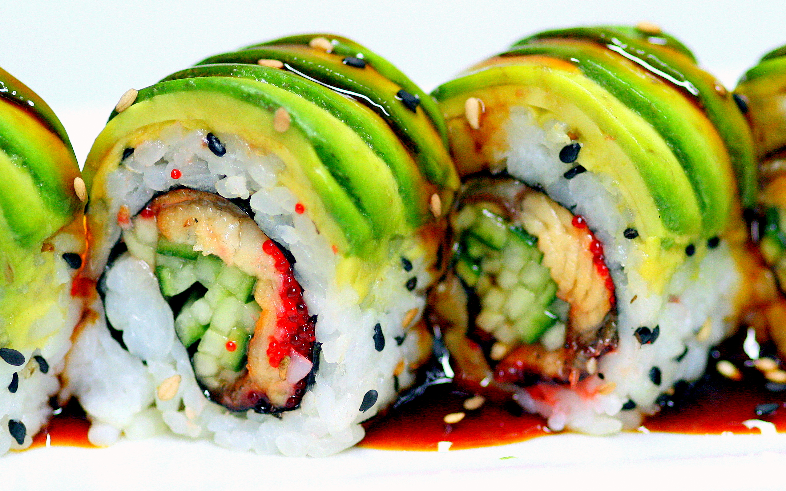 Order Caterpillar Roll food online from Ginger Exchange Symphony store, Boston on bringmethat.com