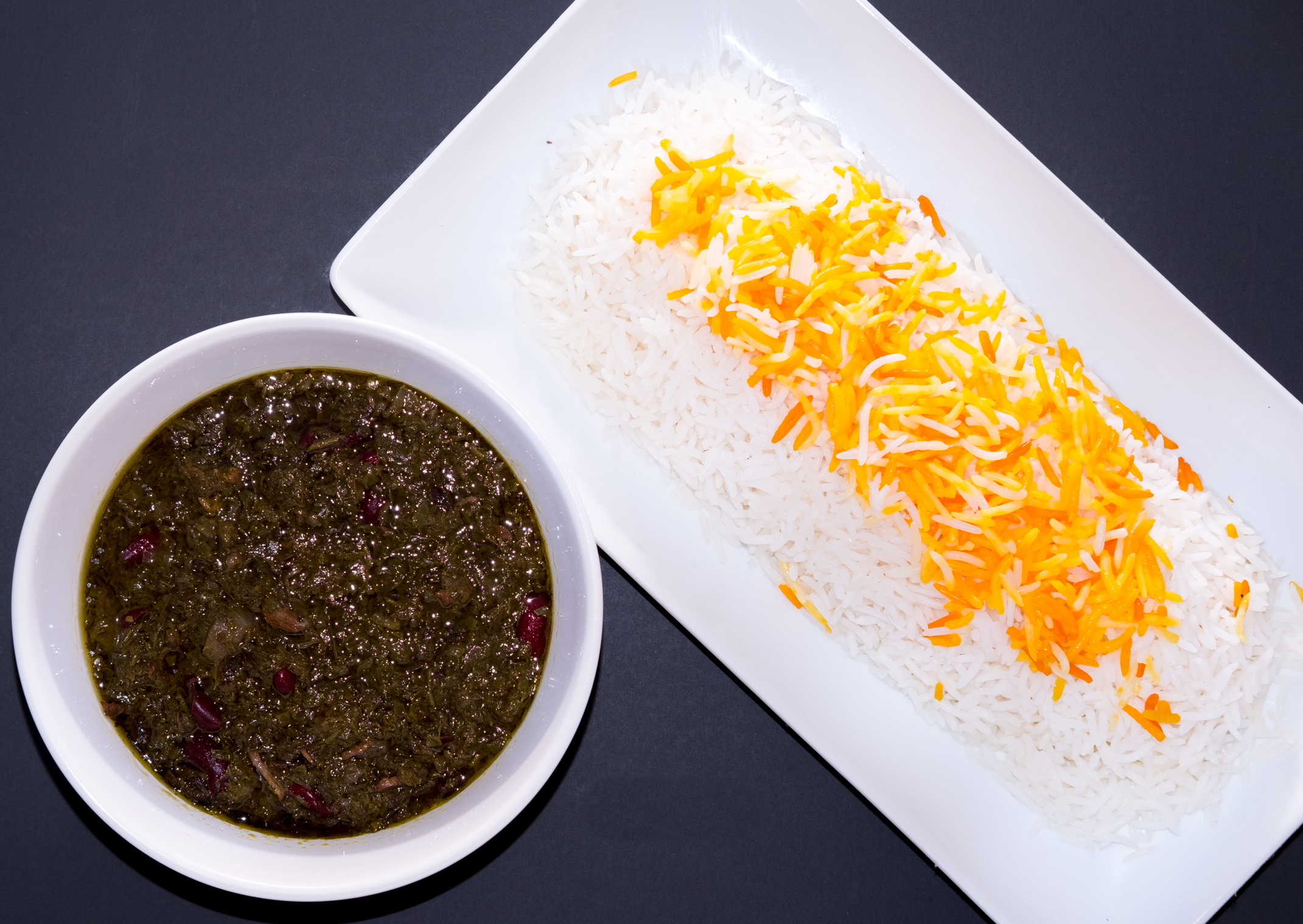 Order Ghormeh Sabzi food online from Shayan Express store, Los Angeles on bringmethat.com