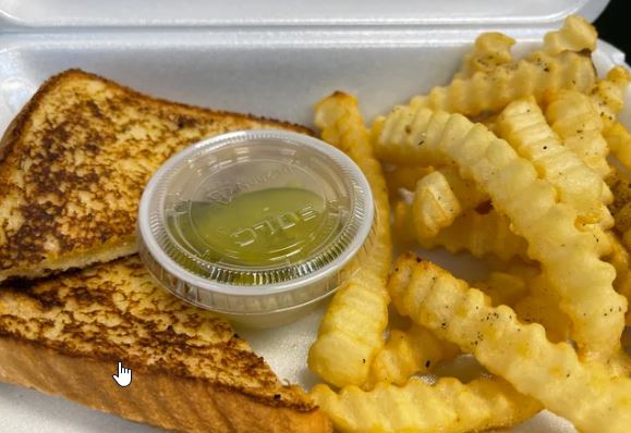 Order Kids Grilled Cheese food online from Bourbon Bayou Bistro store, Fairborn on bringmethat.com