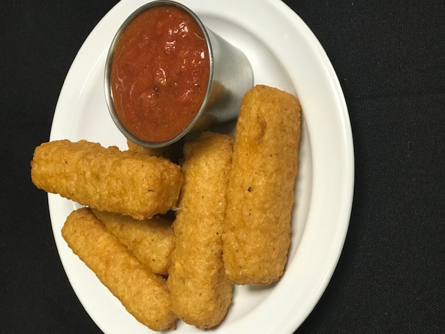Order Buttered Mozzarella Cheese sticks food online from Stango Cuisine store, Urbana on bringmethat.com