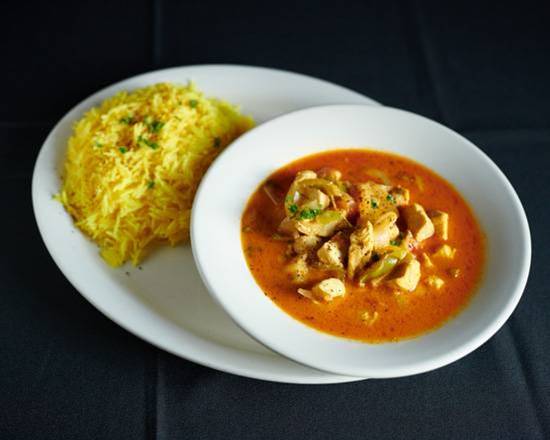 Order Chicken Curry food online from Gyros Town store, Denver on bringmethat.com