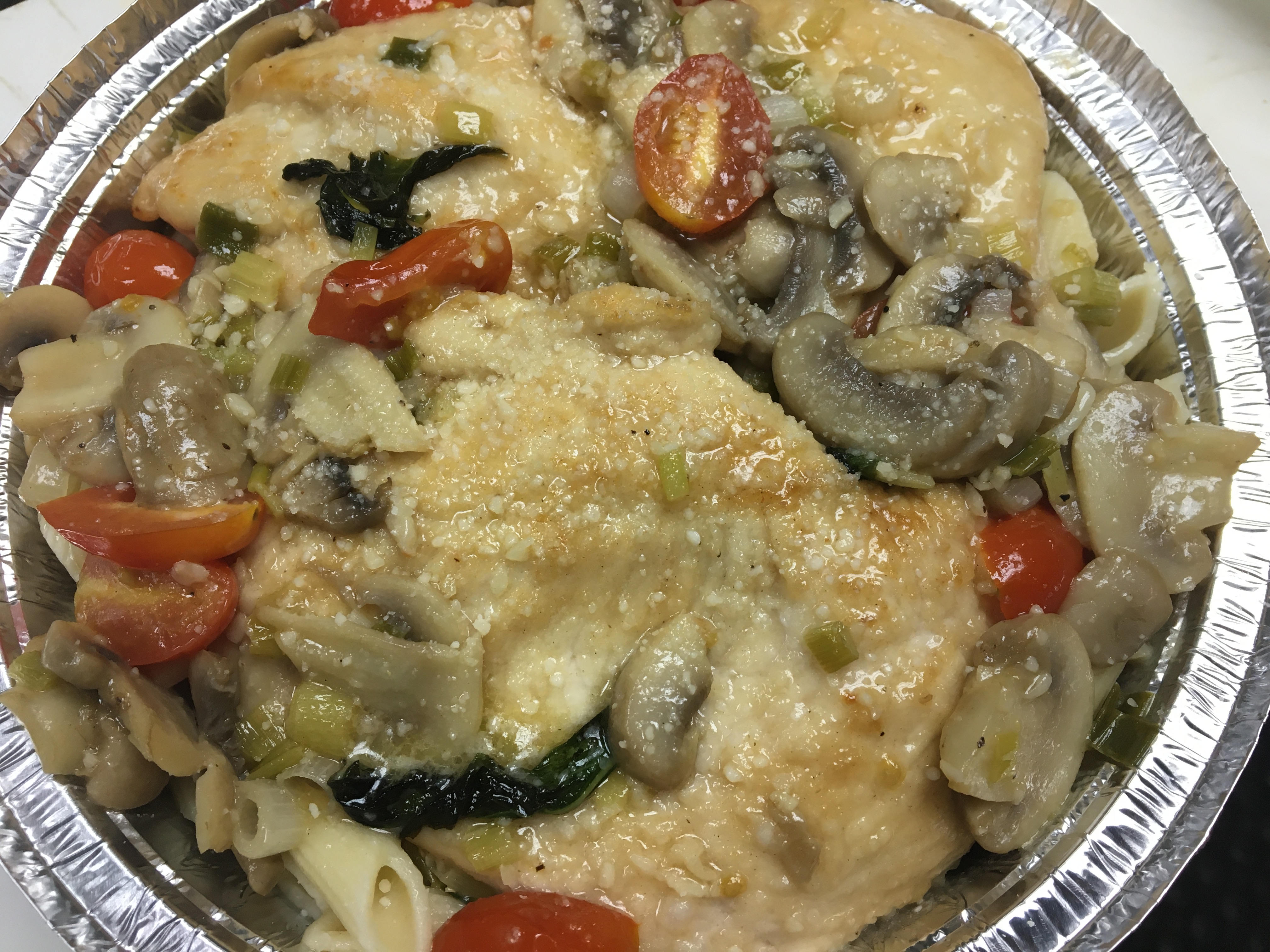 Order Chicken Marsala food online from Fourno Pizza & Grill store, Drexel Hill on bringmethat.com