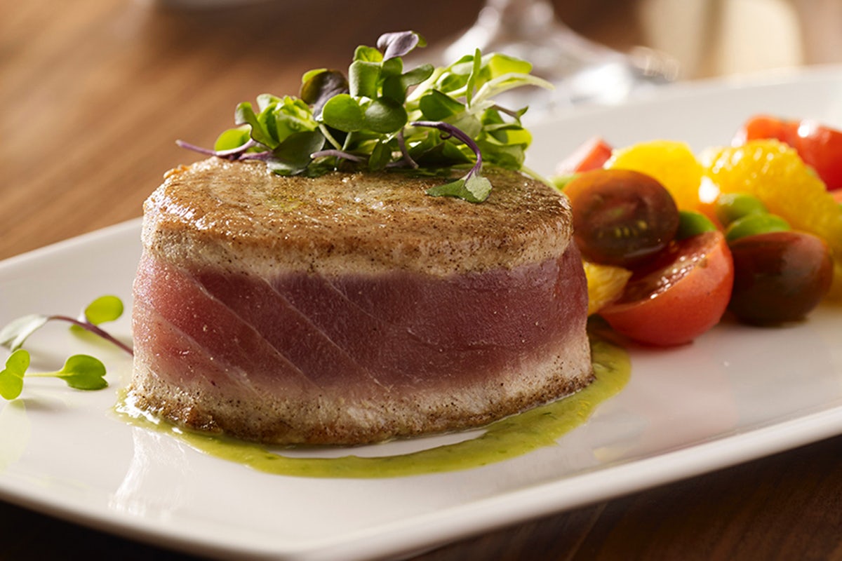 Order AHI TUNA STEAK food online from Sullivan store, Palm Desert on bringmethat.com