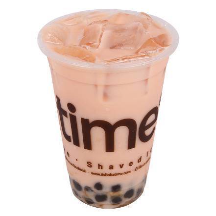 Order Rose Milk Tea food online from Boba Time store, Bell on bringmethat.com