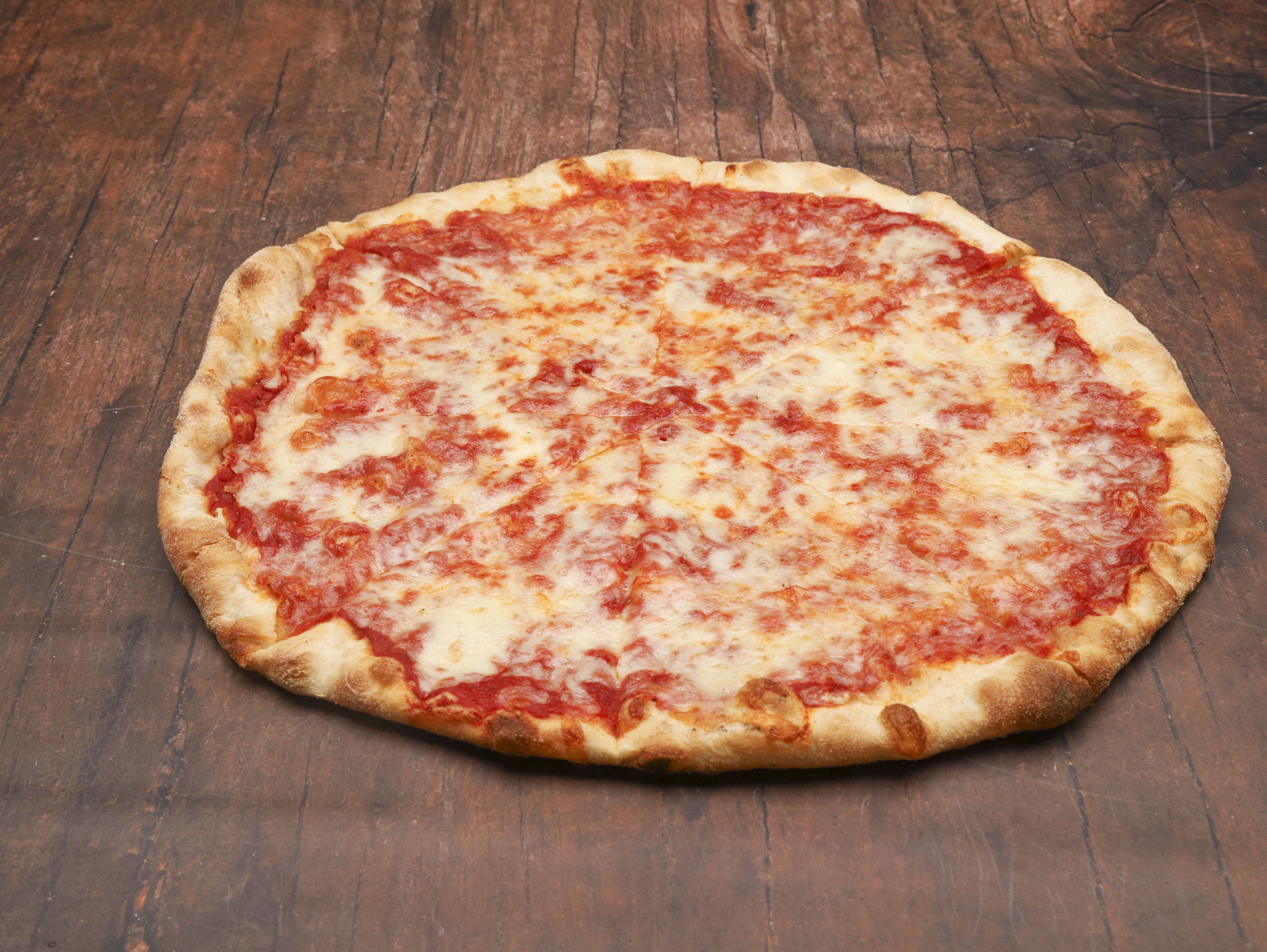 Order traditional cheese pie food online from Carollos Little Italy store, Moorestown on bringmethat.com
