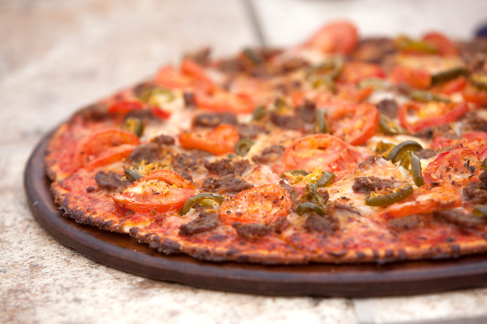 Order Mariachi Pizza food online from Donatos store, Cincinnati on bringmethat.com