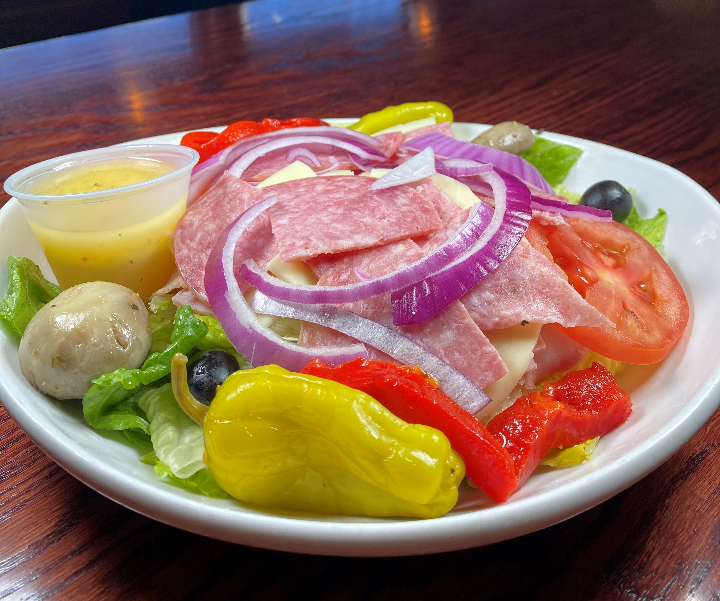 Order Antipasto Salad food online from Franklin Chateau store, Franklin on bringmethat.com