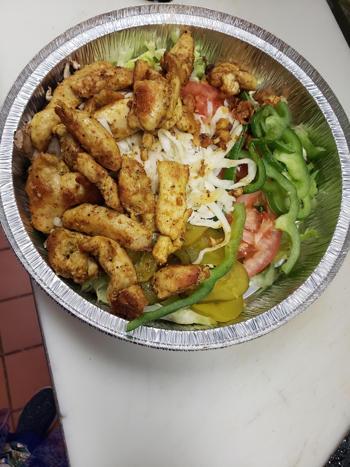 Order Grilled Chicken Salad food online from Italian Express Family Restaurant store, Chicago on bringmethat.com