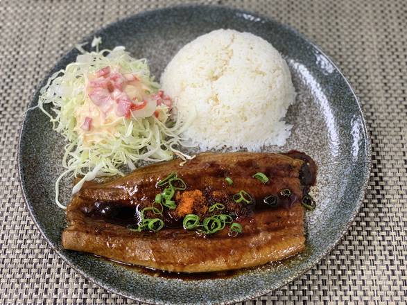 Order F1. Unagi with Steamed Rice food online from Kanda Ramen & Bbq store, San Leandro on bringmethat.com