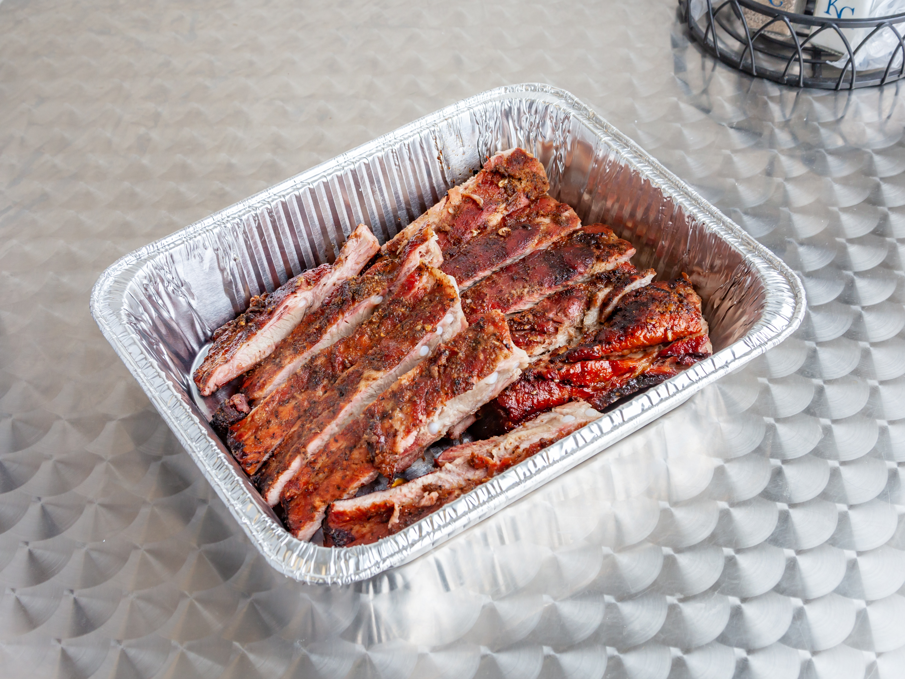 Order Slab of Ribs food online from Kansas City Barbecue Pit store, Decatur on bringmethat.com