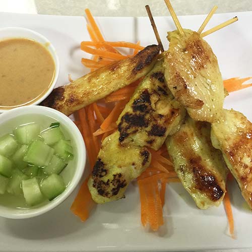 Order A4. Satay Chicken  food online from Thai Noodles store, Louisville on bringmethat.com