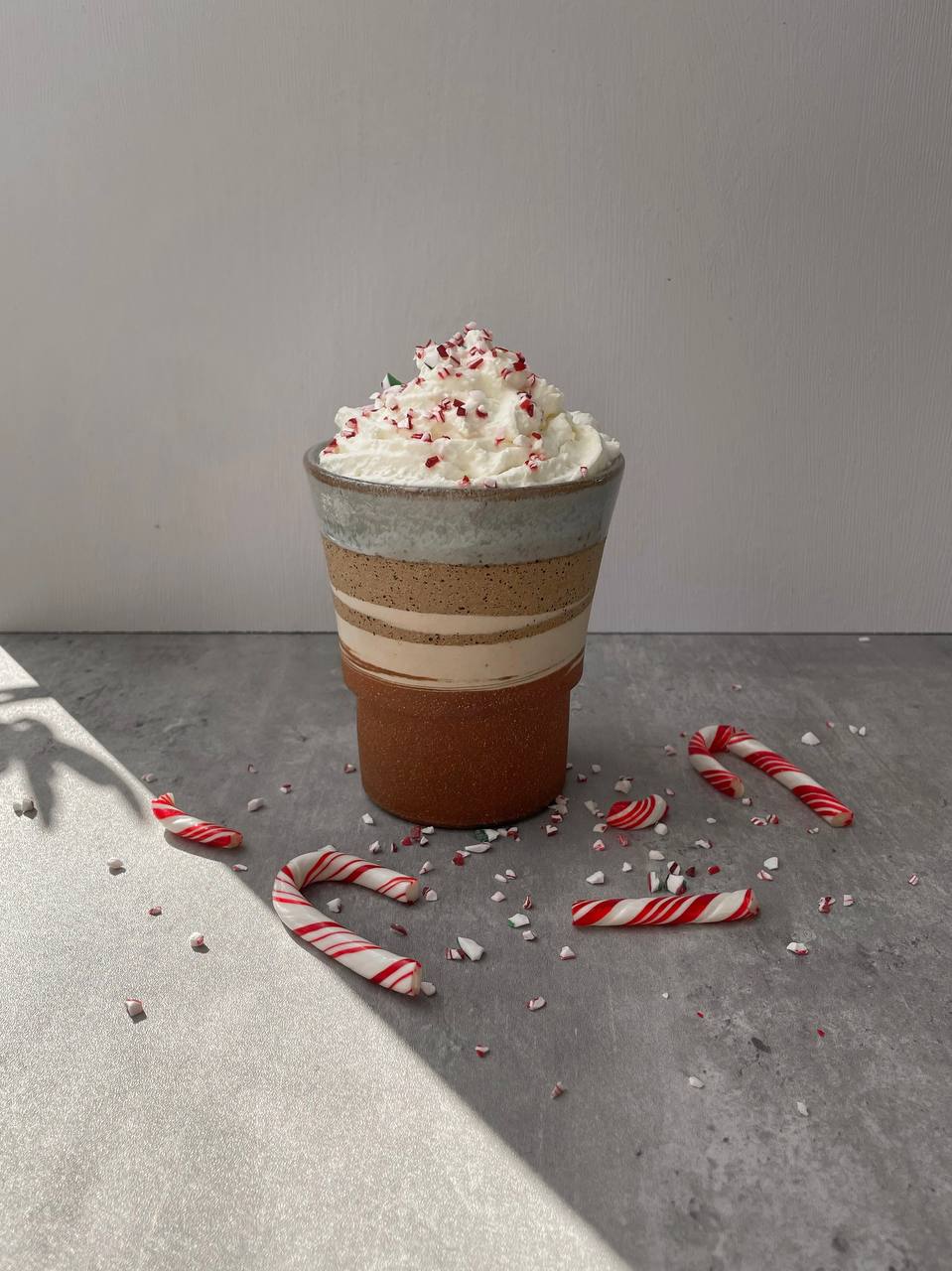 Order Peppermint Hot Chocolate food online from The Mugs store, Diamond Bar on bringmethat.com