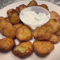 Order Fried Pickles - Appetizer food online from A G Pizza & Restaurant store, Newton on bringmethat.com