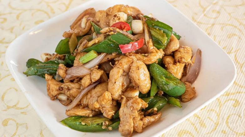 Order Sautéed Chicken with Chili & Garlic food online from Kitchen Of Alameda store, Alameda on bringmethat.com