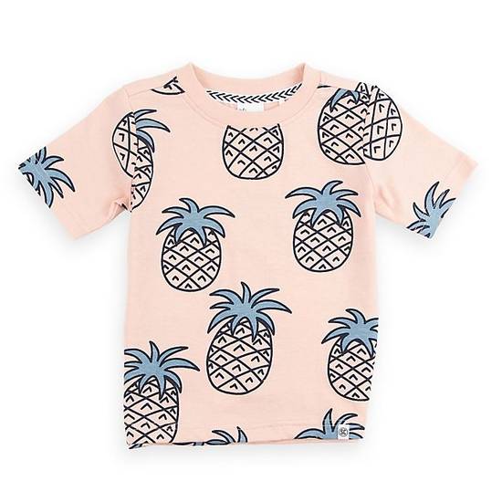 Order Sovereign Code® Size 12M Pineapple Crewneck T-Shirt in Pink food online from Bed Bath & Beyond store, Lancaster on bringmethat.com