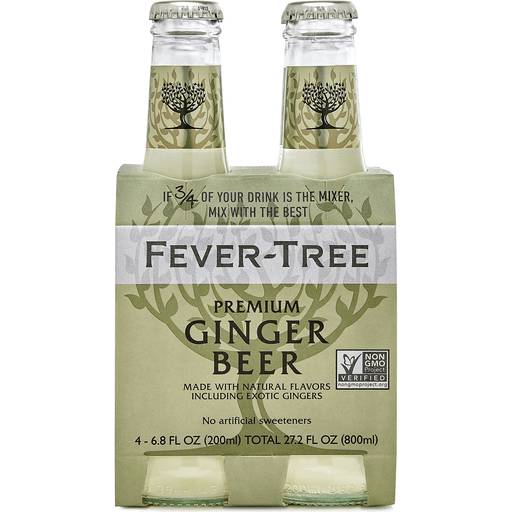 Order Fever-Tree Ginger Beer (4PK 6.8 OZ) 89835 food online from BevMo! store, Greenbrae on bringmethat.com