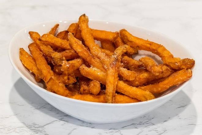 Order Sweet Potato Fries with Plum Powder (梅香地瓜薯條) food online from Yilan Bento store, San Francisco on bringmethat.com