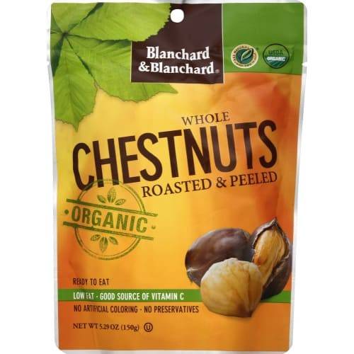 Order Blanchard & Blanchard · Organic Roasted & Peeled Whole Chestnuts (5.3 oz) food online from Safeway store, Hanover on bringmethat.com