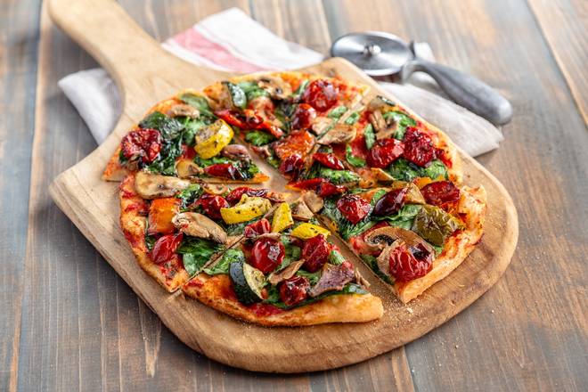 Order Vegan Garden Pizza food online from Uno Pizzeria store, Upper Providence on bringmethat.com