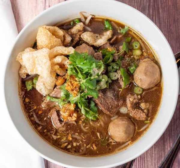 Order 75. Boat Noodle food online from Mekong Lao Thai Cuisine store, San Diego on bringmethat.com