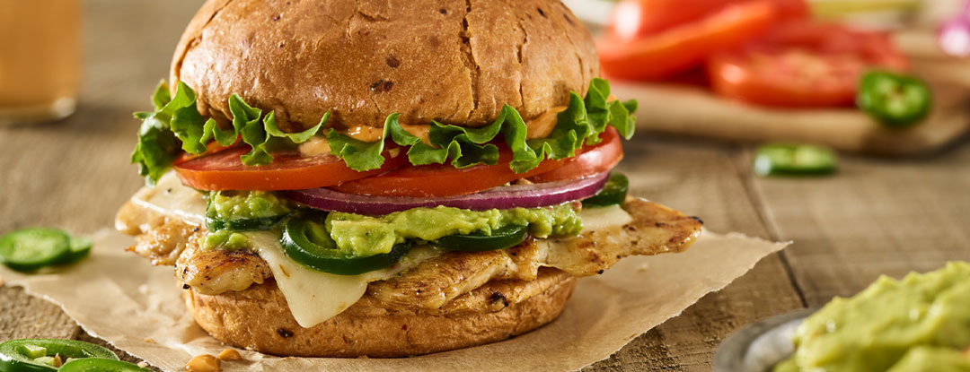 Order Spicy Baja With Guac Grilled Chicken Sandwich food online from Tgi Friday - Tier D15-P1 store, Dublin on bringmethat.com
