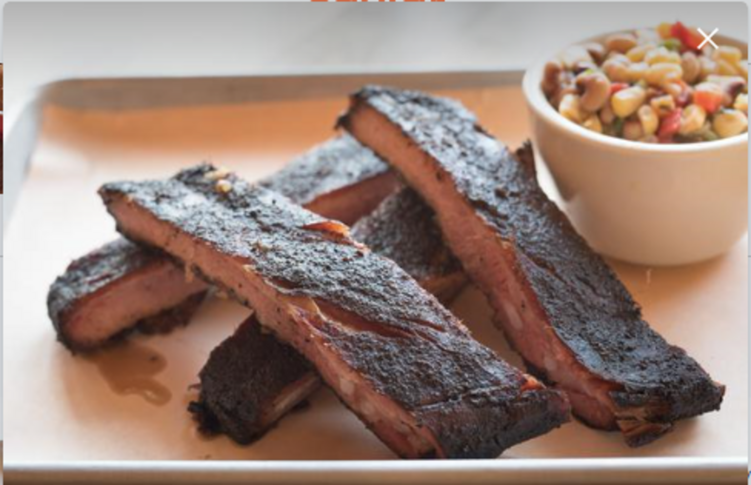 Order Rib Plate food online from Jack's BBQ store, Seattle on bringmethat.com
