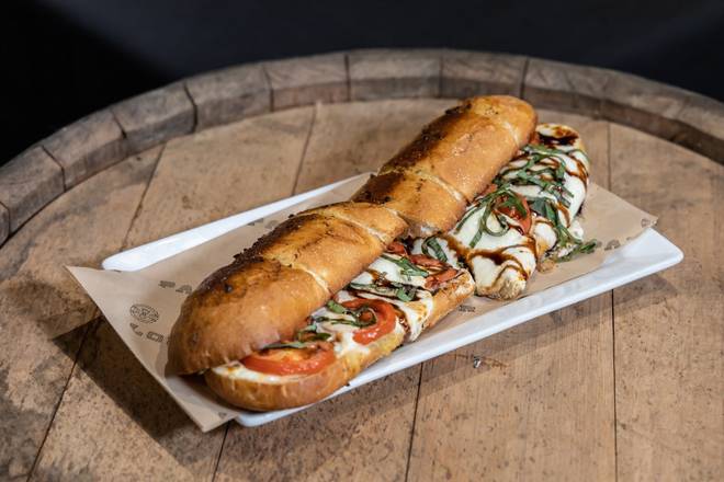 Order Whole Caprese Grinder food online from Parlour Pizza store, New Albany on bringmethat.com